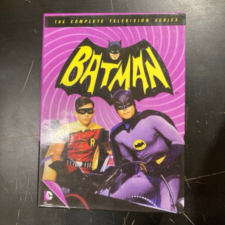 Batman - koko sarja 18DVD (VG-VG+/VG+) -tv-sarja- (R1 NTSC/ei suomenkielistä tekstitystä)